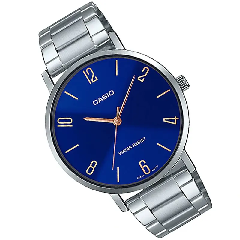 Casio Enticer MTP-VT01D-2B2 Blue Dial Men's Watch